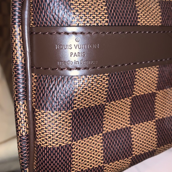Speedy Bandouliere 25 Damier Ebene Louis Vuitton - Picture 3 of 16